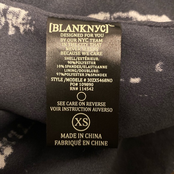 Authentic Blank NYC Navy/Black Suede Jacket - Picture 13 of 15